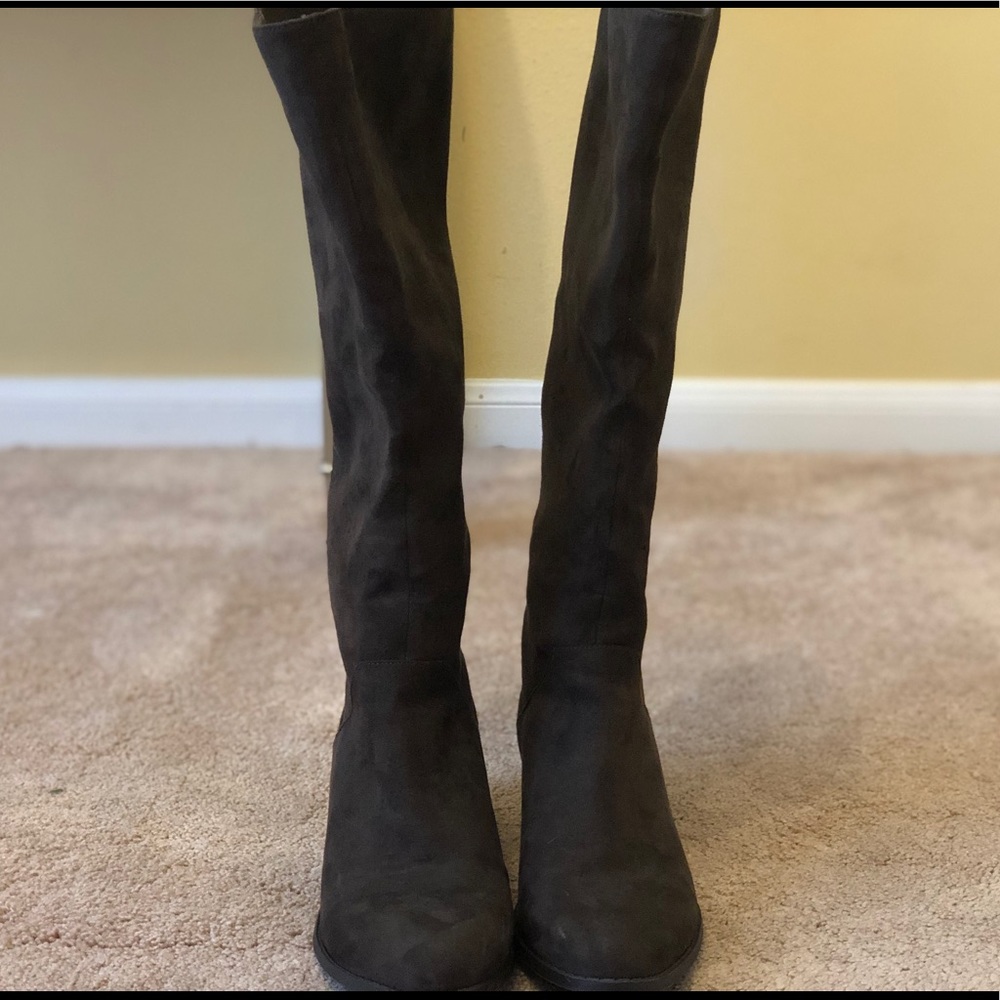 Madden Girl Suede Boots